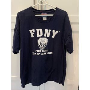 FDNY Officially Licensed Shirt Fire Dept City of New York Sz XL